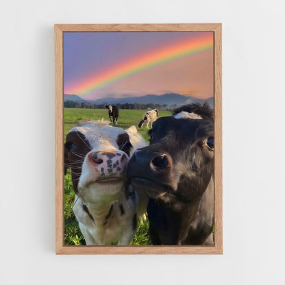 cow-1 cadre Bois clair