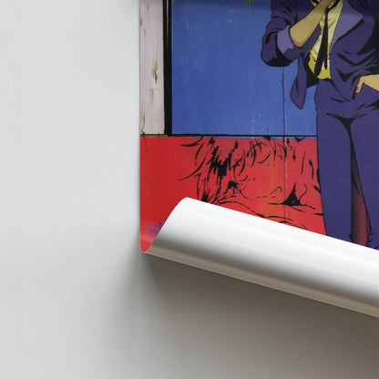 Poster Cowboy Bebop Blau