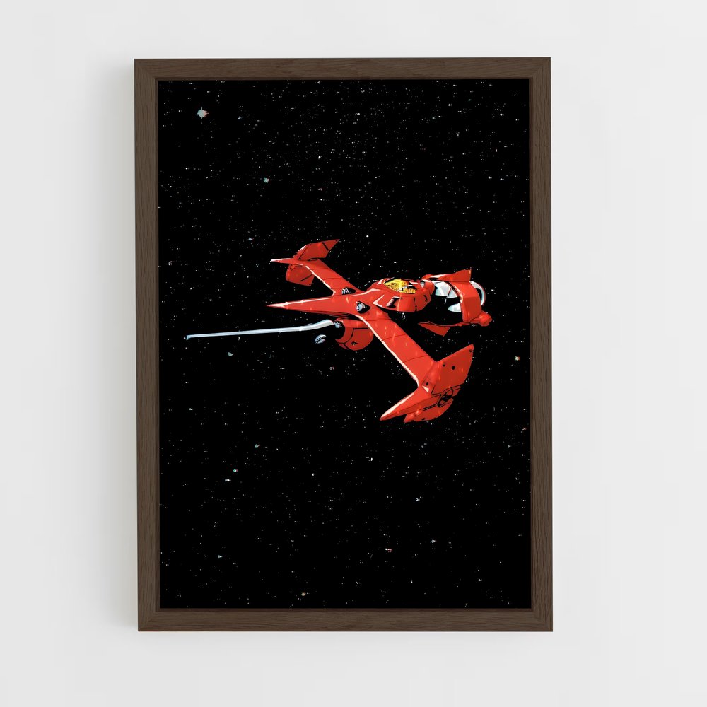 cowboy-bebop-11 cadre Bois foncé