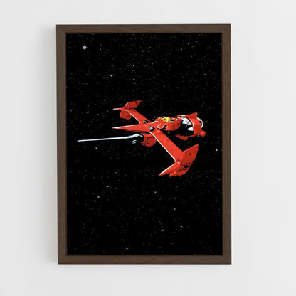 cowboy-bebop-11 cadre Bois foncé