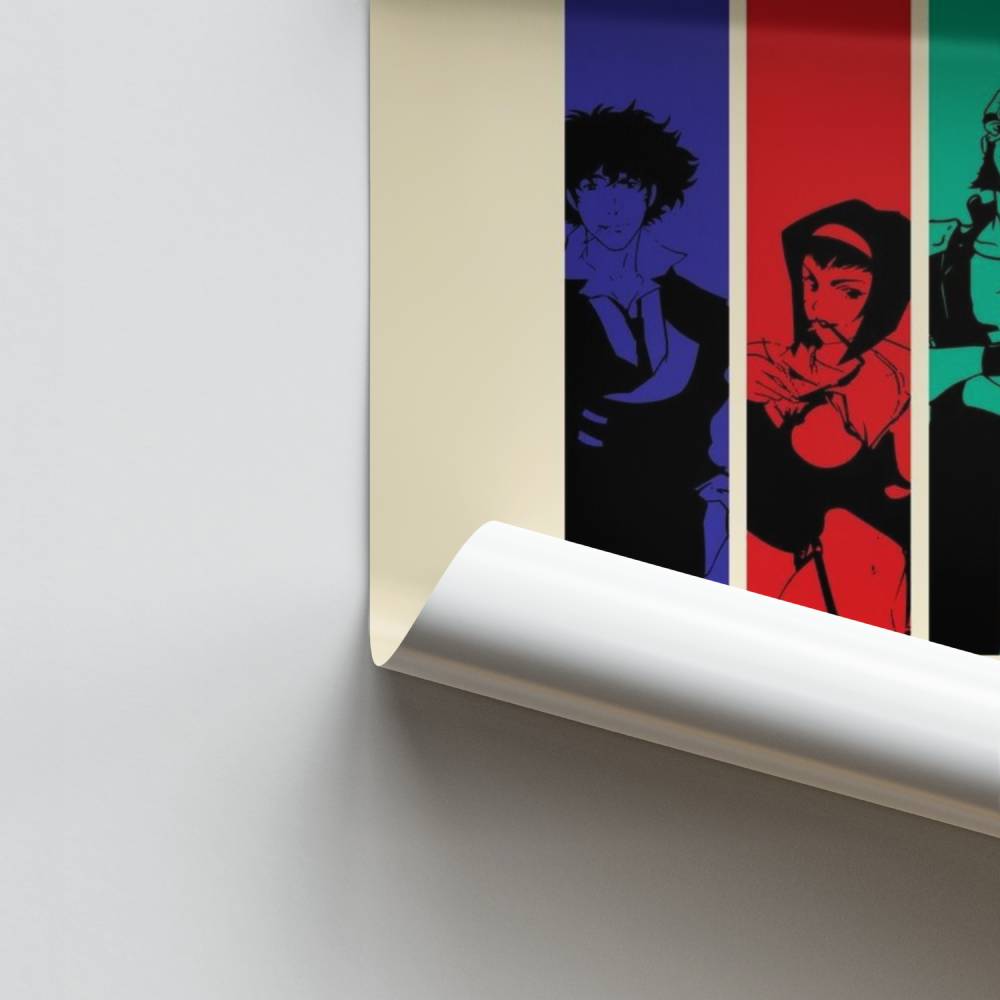 Poster Cowboy Bebop Farben