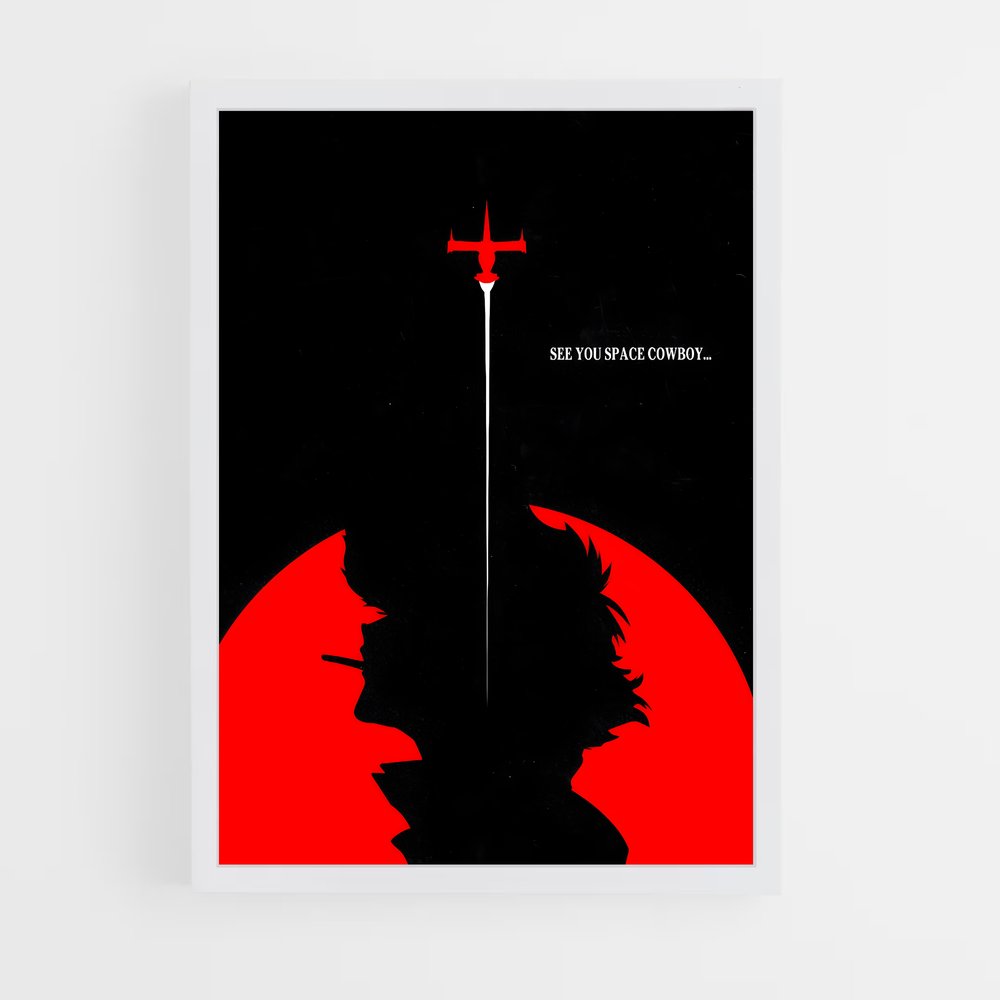 cowboy-bebop-21 cadre Blanc