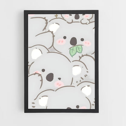 cute-animals-4 cadre Noir