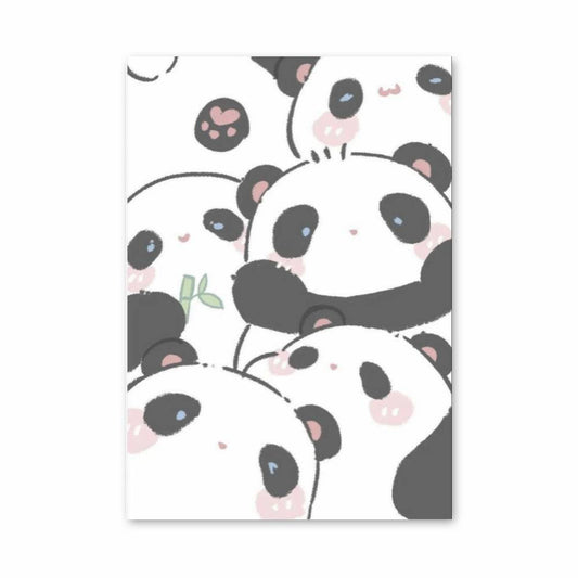 Poster Pandas Mignons