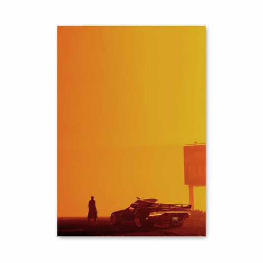 Poster Cyberpunk Orange