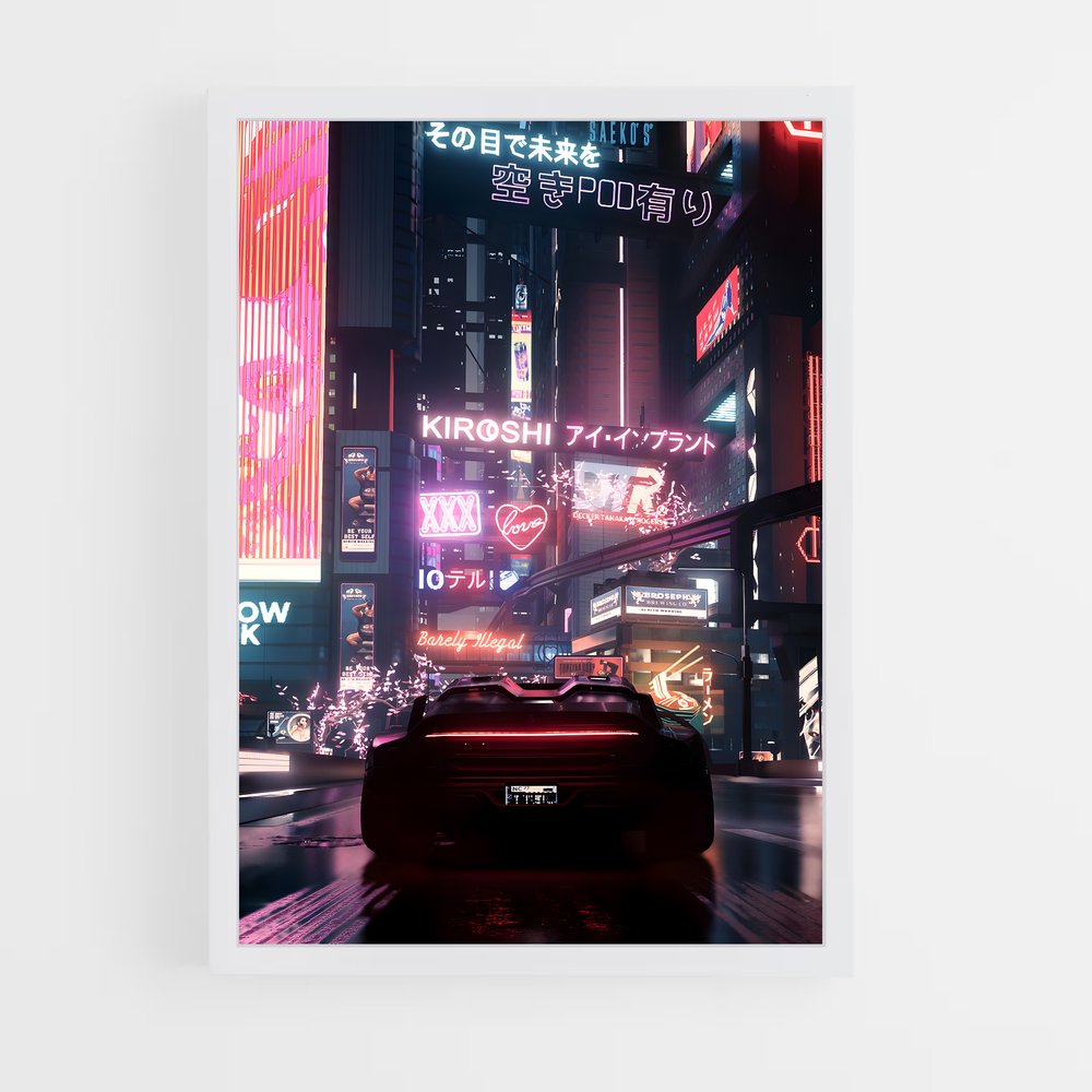 cyberpunk-2 cadre Blanc