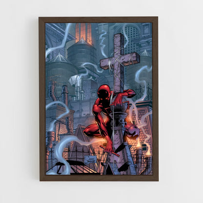 daredevil-1 cadre Bois foncé