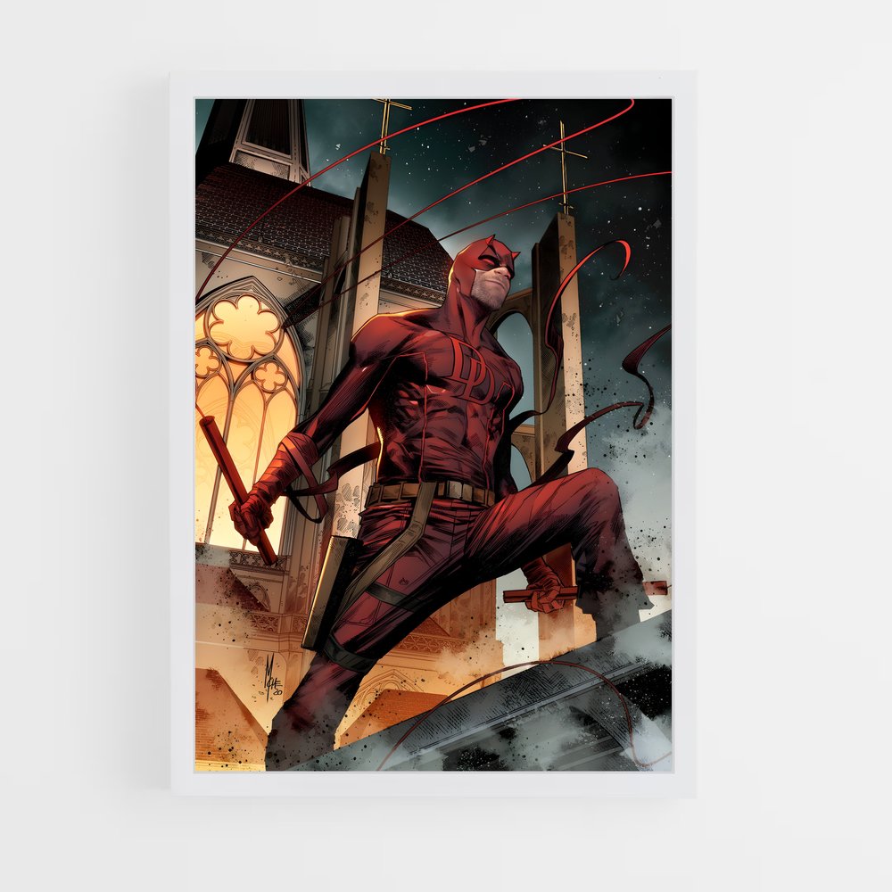daredevil-2 cadre Blanc