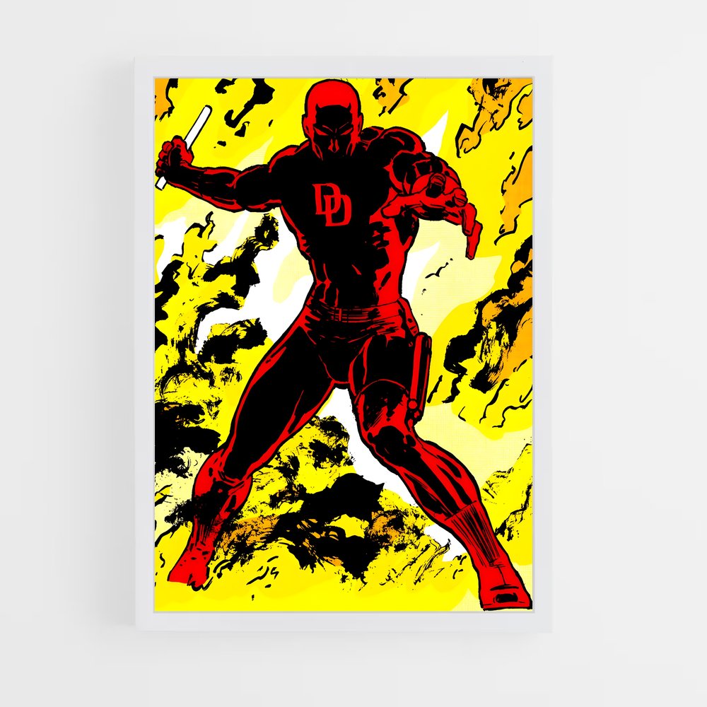 daredevil-4 cadre Blanc