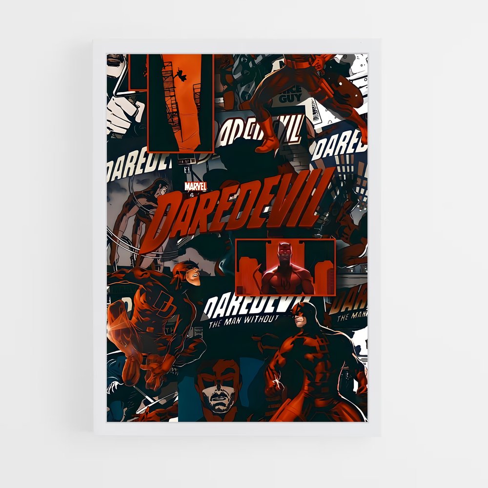 daredevil-8 cadre Blanc