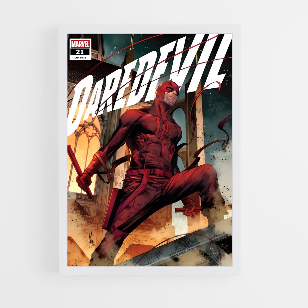 daredevil-9 cadre Blanc
