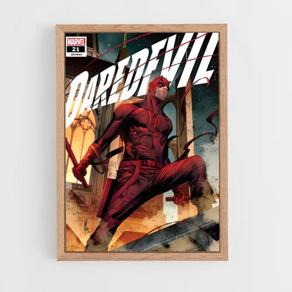 daredevil-9 cadre Bois clair