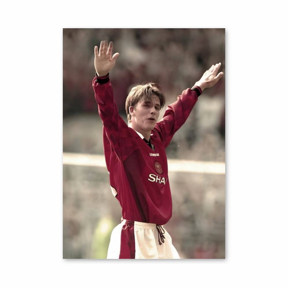 Poster Retro David Beckham