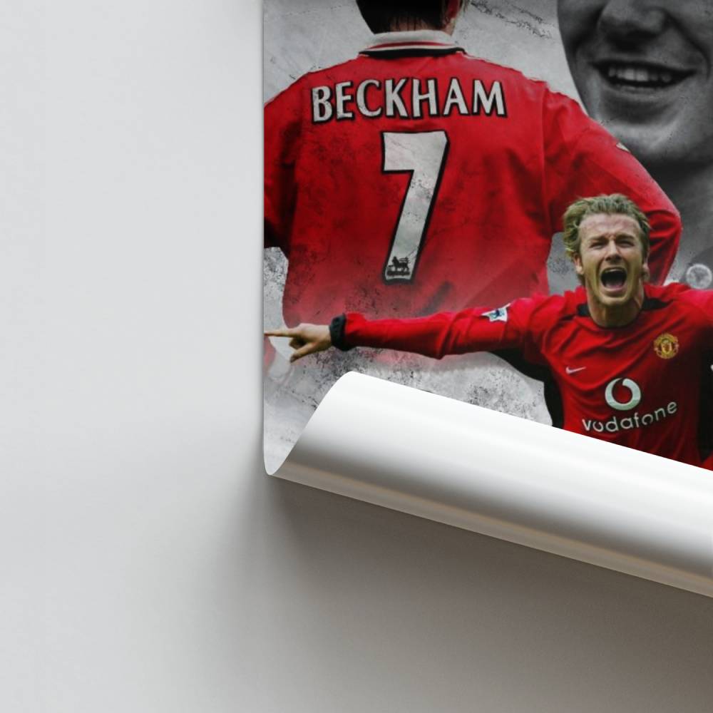 Poster David Beckham Spieler