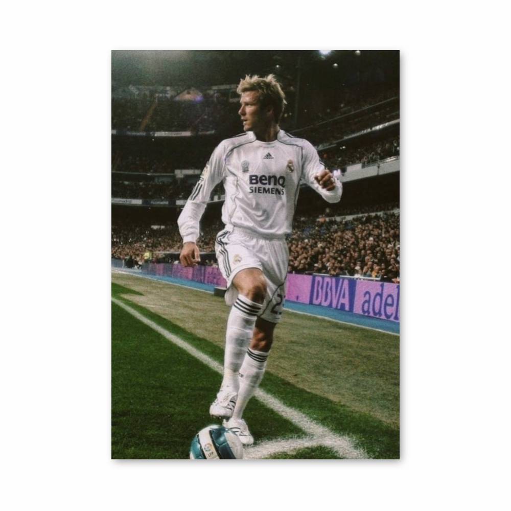 Poster David Beckham Ballon