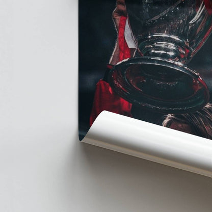 Poster David Beckham Trophy