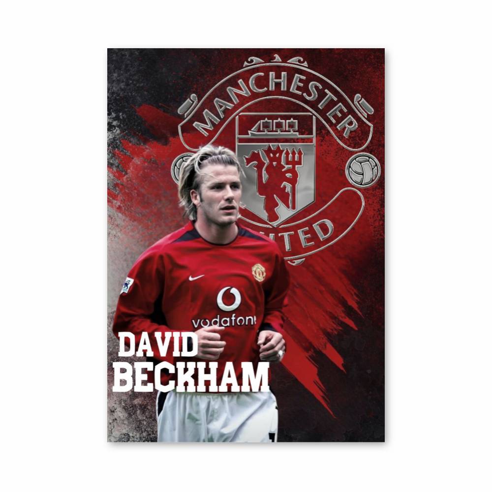 Poster Beckham Manchester United