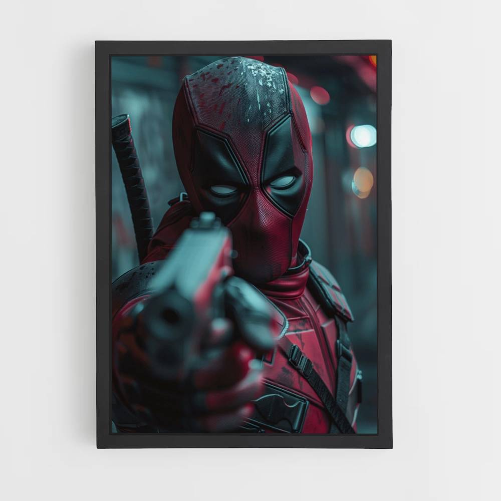 Poster Deadpool-Pistole