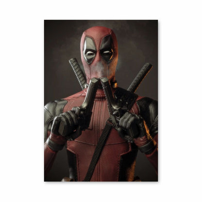 Poster Deadpool Doppelpistole