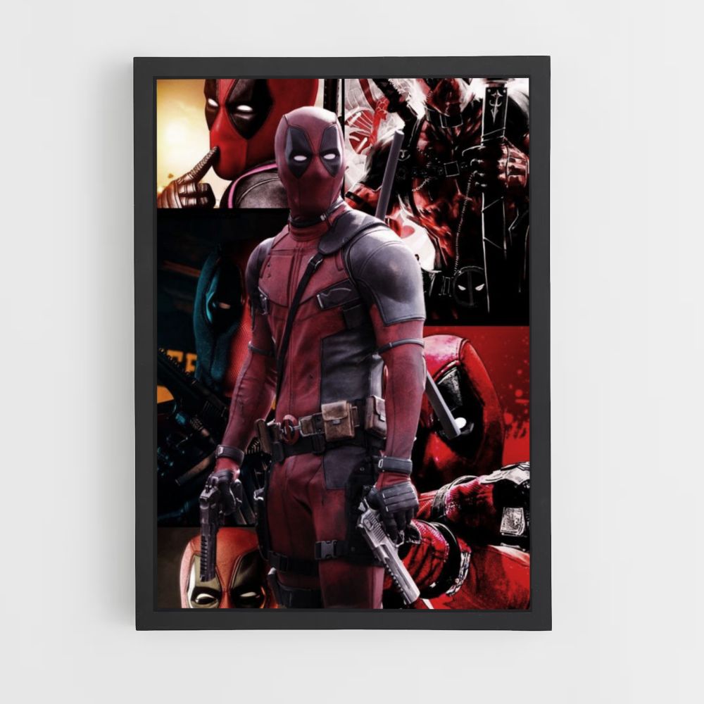 Poster Deadpool-Collage