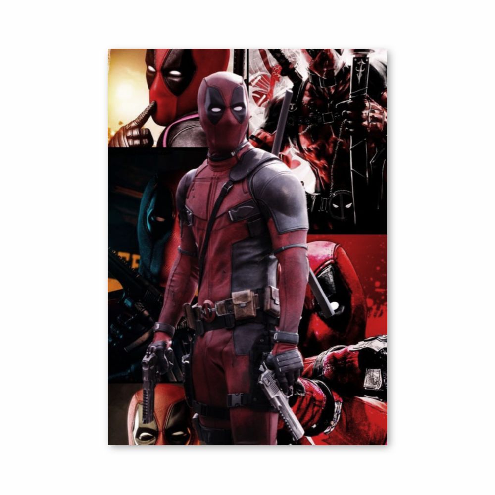 Poster Deadpool-Collage