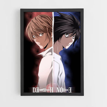 Poster Death Note Rivalität