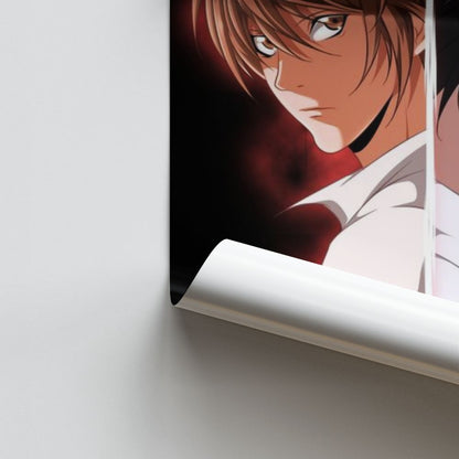 Poster Death Note Rivalität