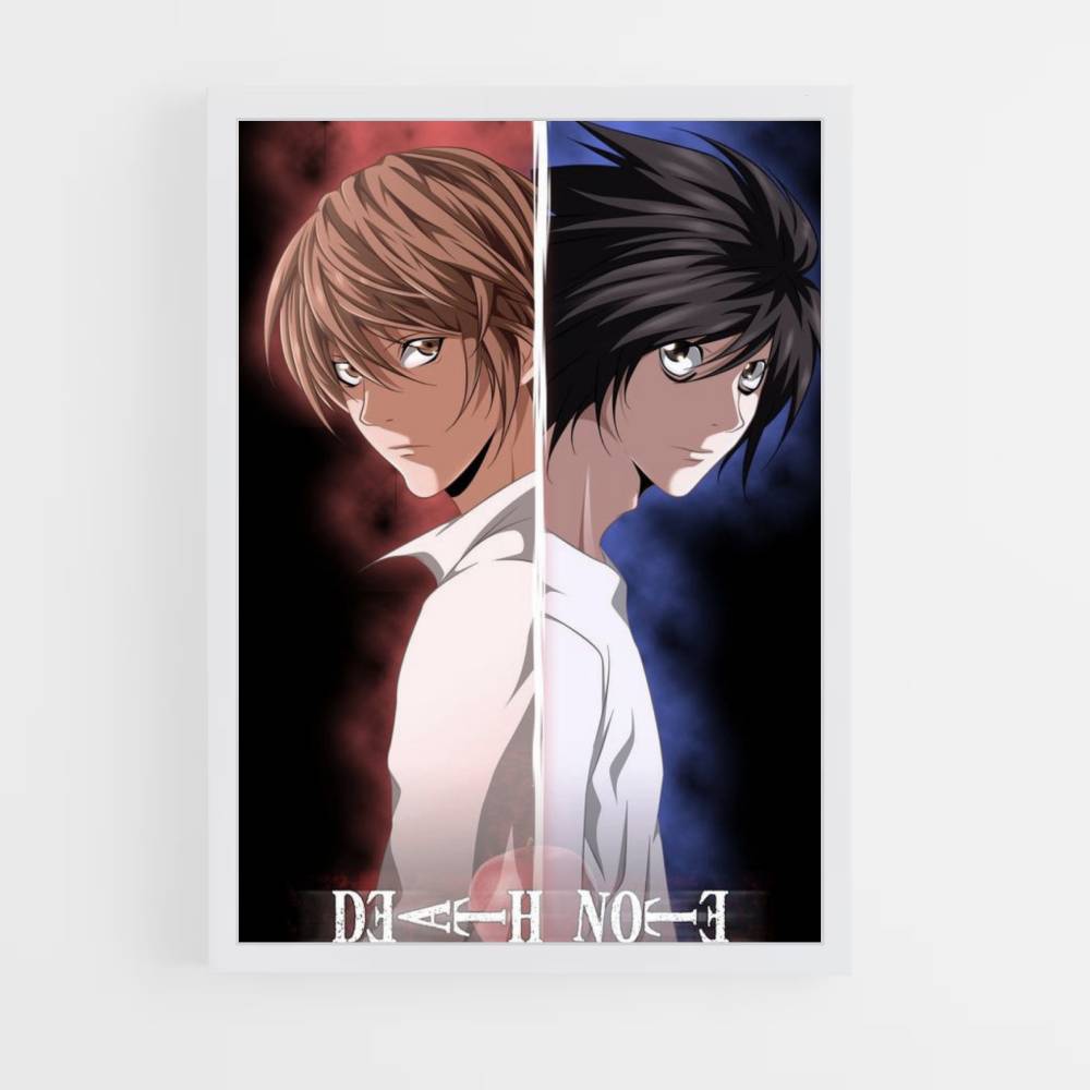 Poster Death Note Rivalität