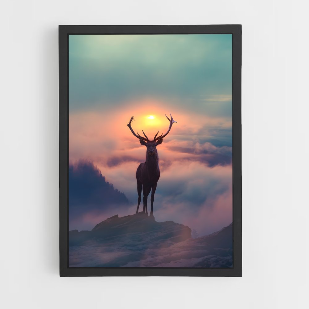deer-1 cadre Noir
