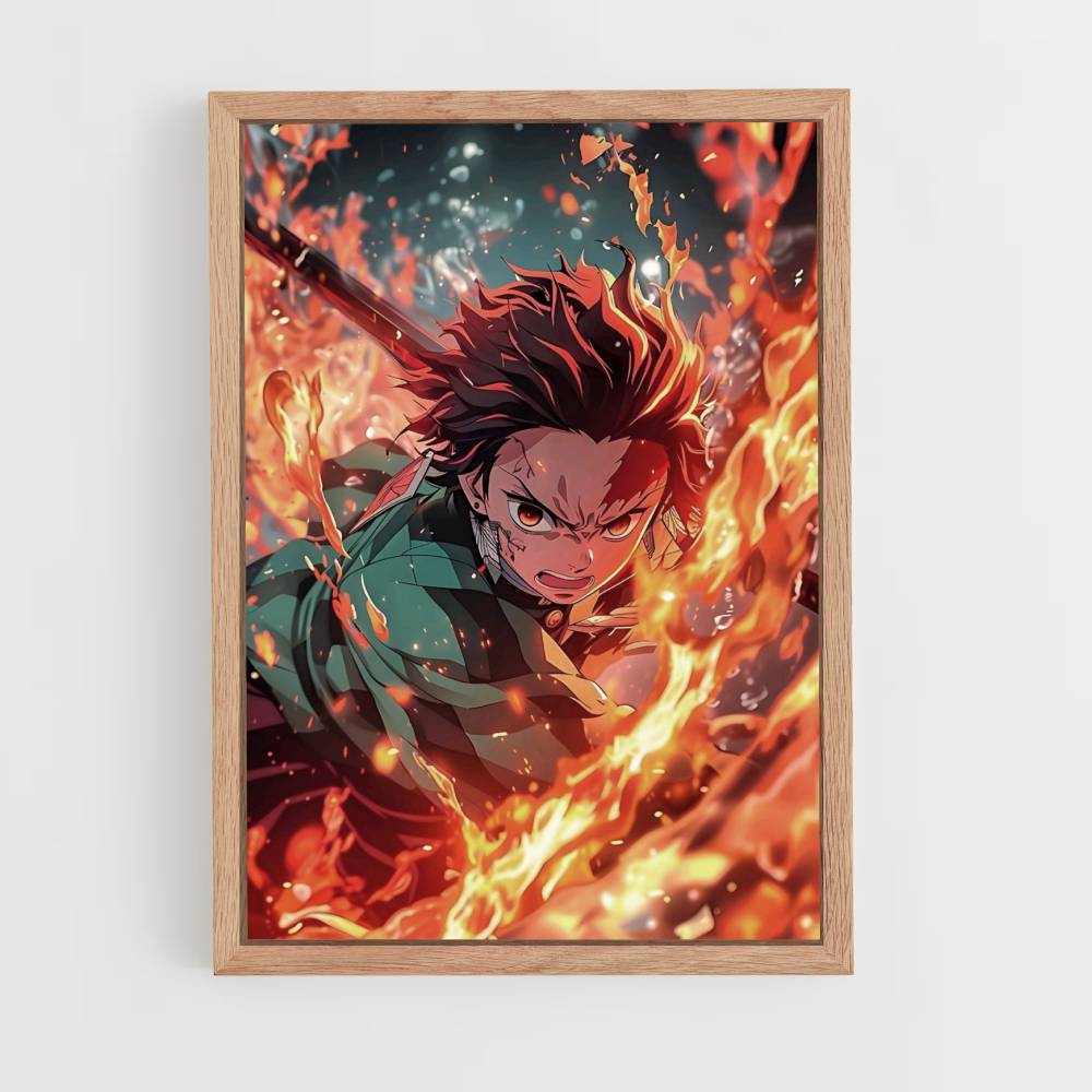 Poster Episches Tanjiro