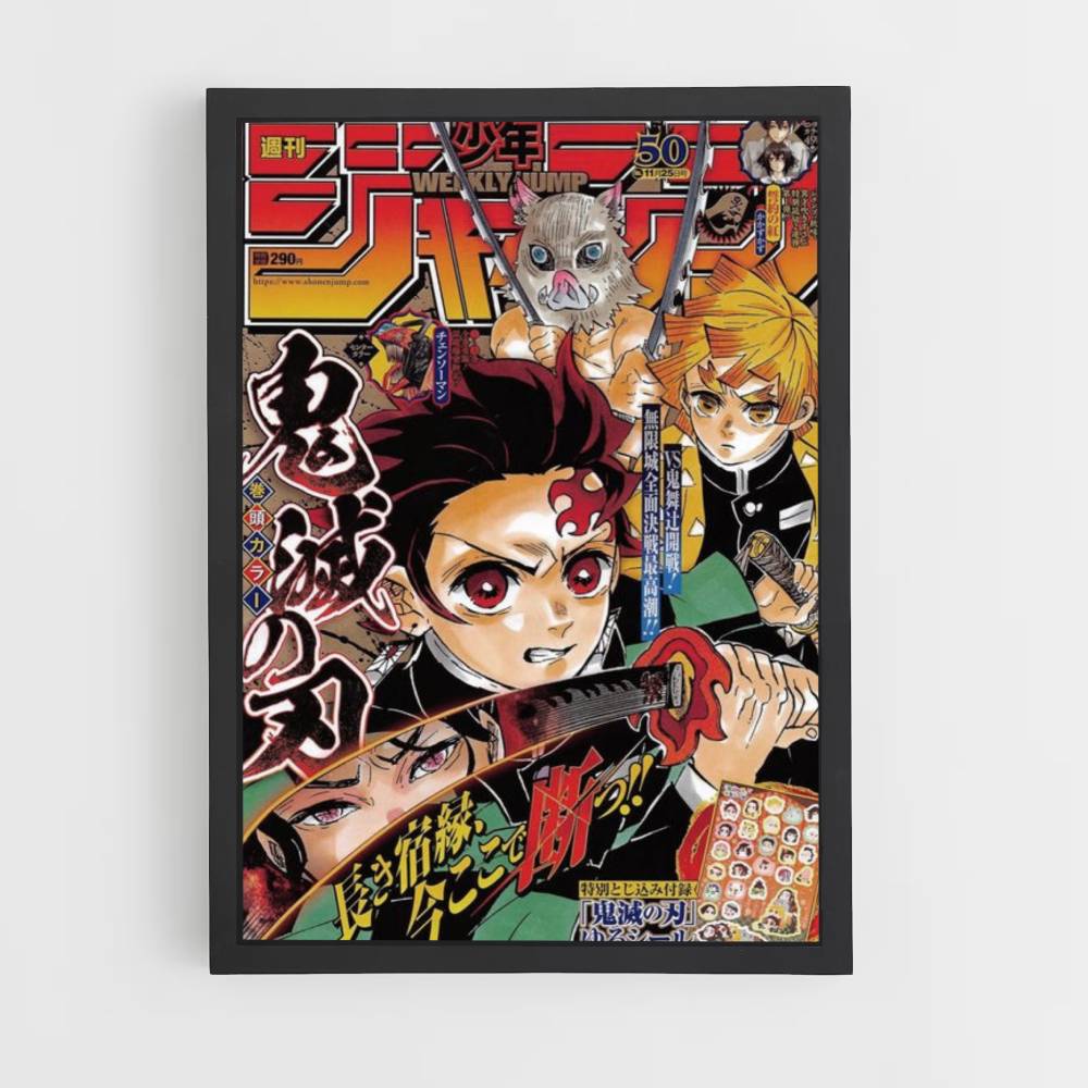 Poster Dämonentöter Shonen Jump