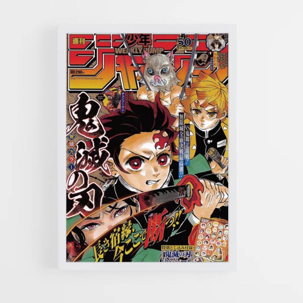 Poster Dämonentöter Shonen Jump