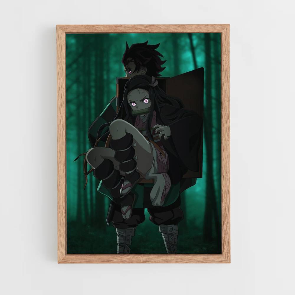 Poster Tanjiro x Nezuko