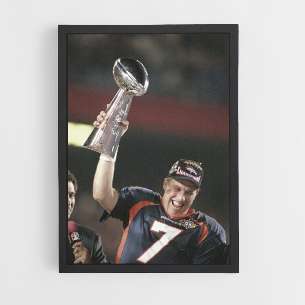 Poster Denver Broncos Sieg