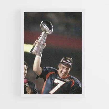 Poster Denver Broncos Sieg