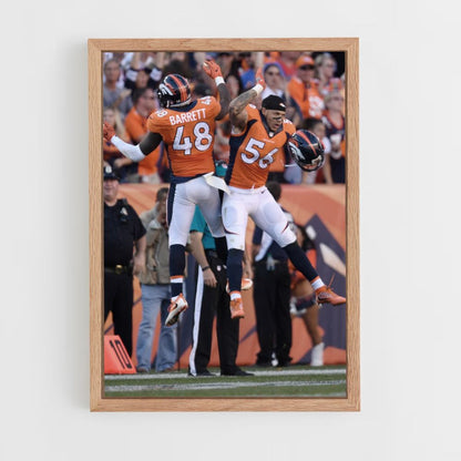 Denver Broncos Sprungplakat