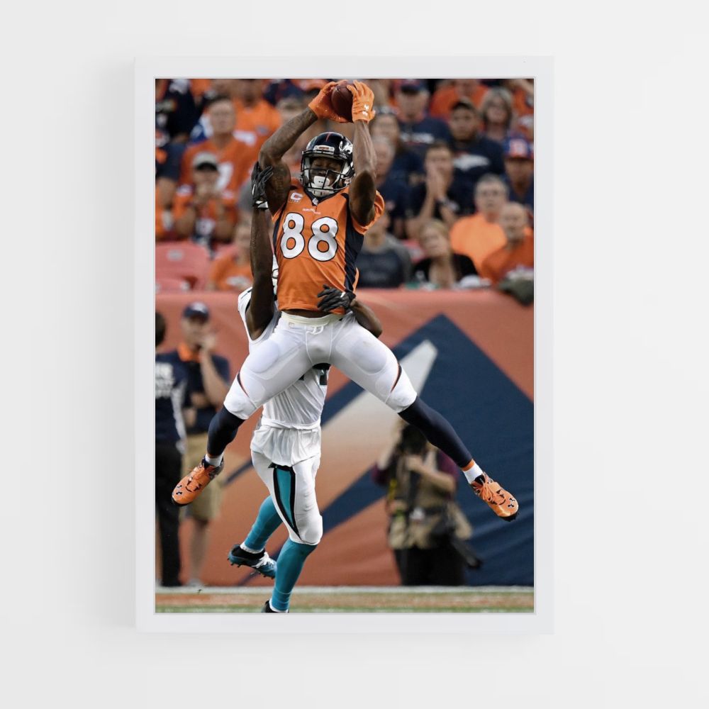 Receiver-Poster der Denver Broncos