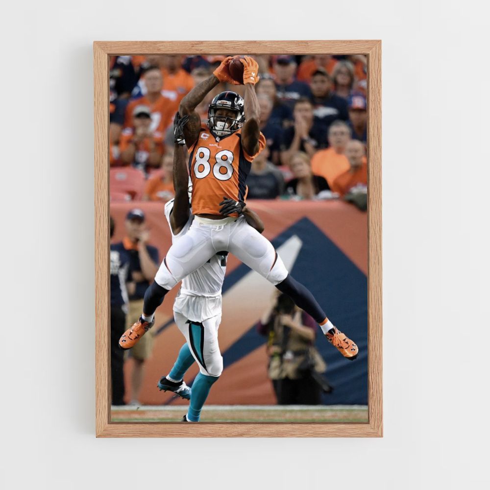 Receiver-Poster der Denver Broncos