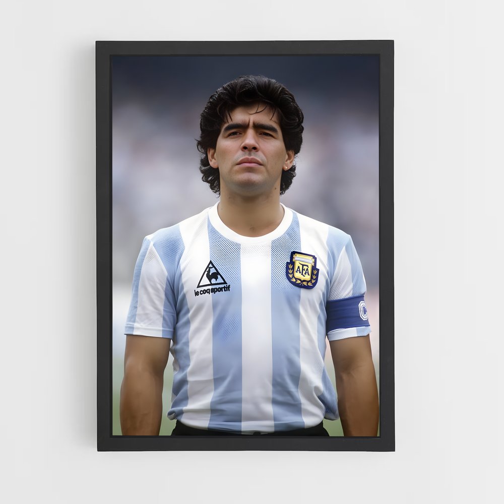 diego-maradona-1 cadre Noir
