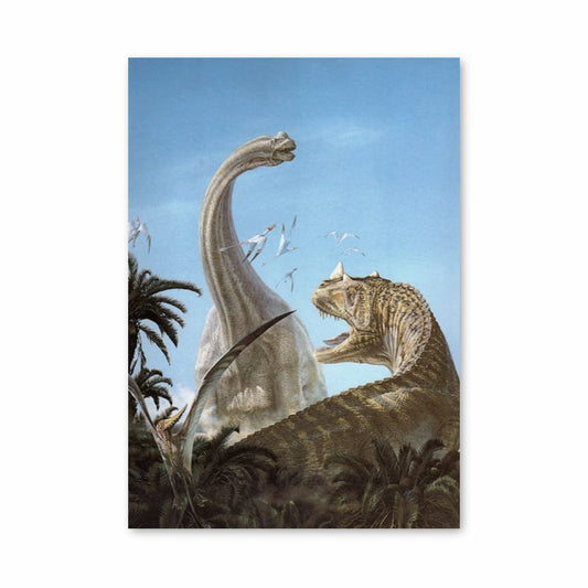 Riesiges Dinosaurier-Poster