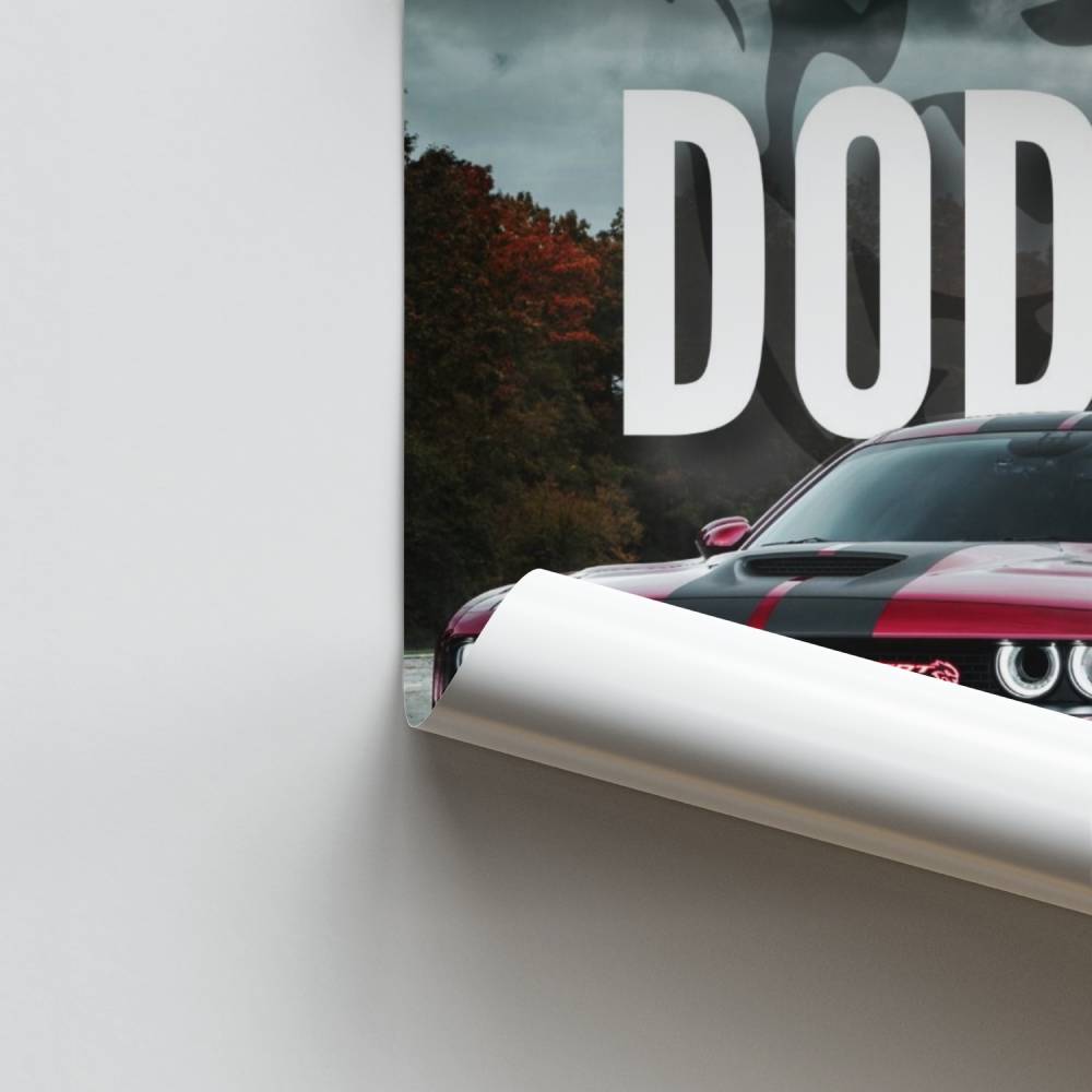 Poster Dodge SRT Hellcat