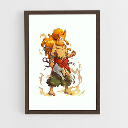 dofus-9 cadre Bois foncé
