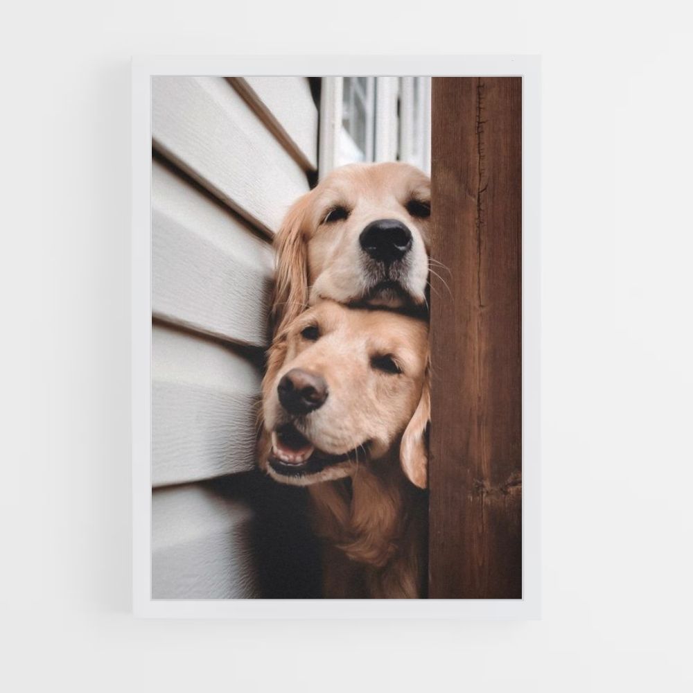 Niedliches Hunde-Poster