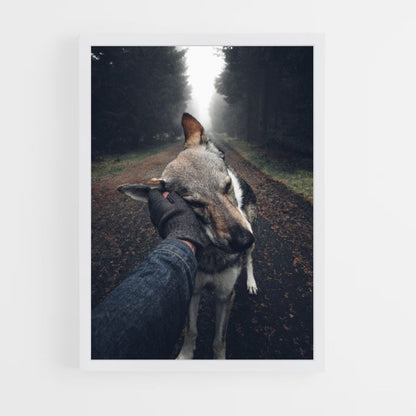 Waldhund-Poster