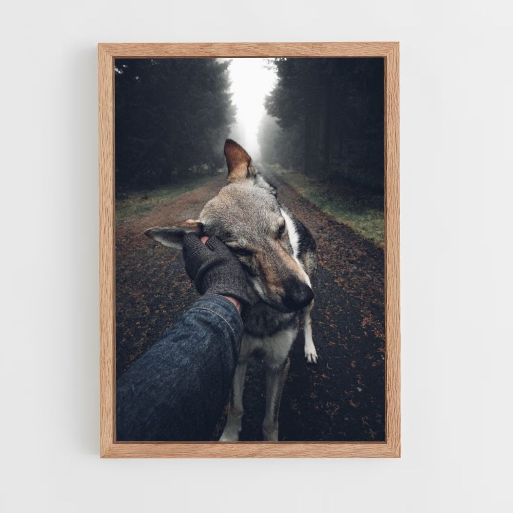 Waldhund-Poster