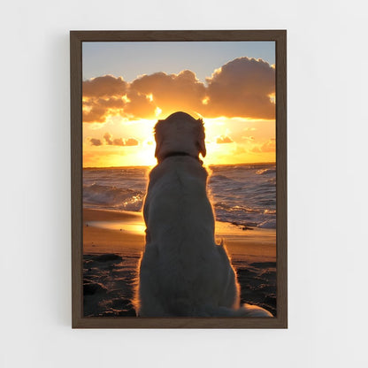 dog-5 cadre Bois foncé