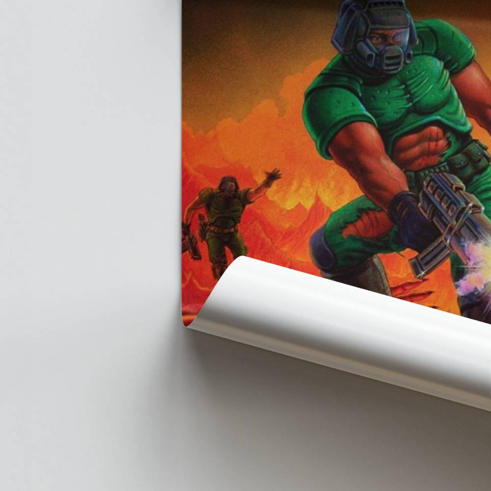 Poster Doom Retro