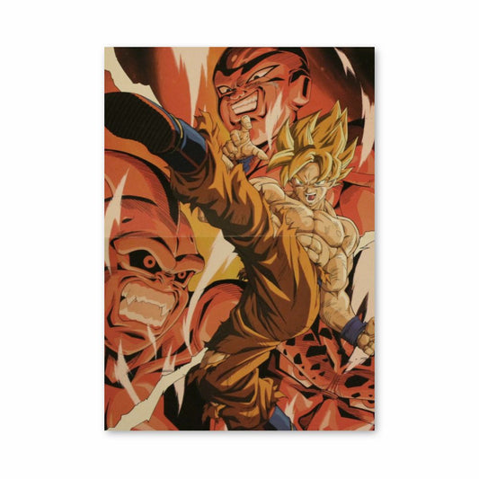 Poster Goku vs. Frieza vs. Boo: Ausgabe 1993