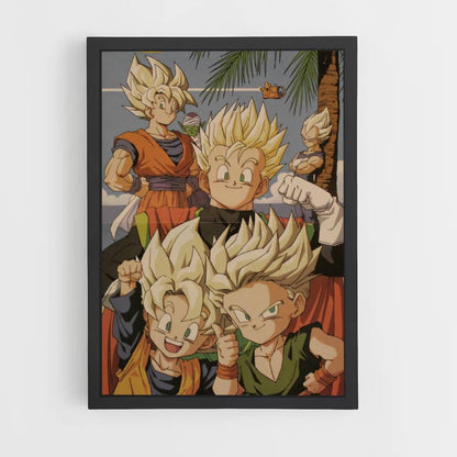 Poster Super Saiyajin: Ausgabe 1993