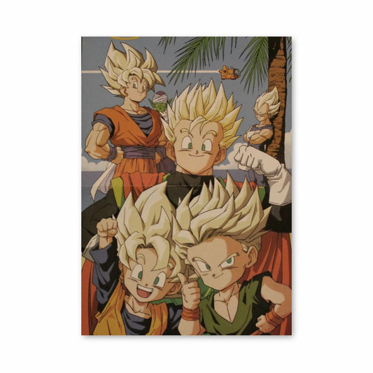 Poster Super Saiyajin: Ausgabe 1993